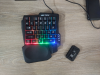 1 handed keyboard, mouse and converter